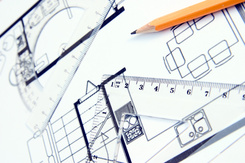 Plan et crayon